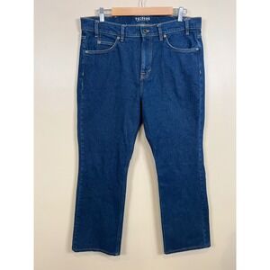 Tecovas Bootcut Jeans Mens 34x32 Dark Wash Denim Western Cowboy Workwear Pants